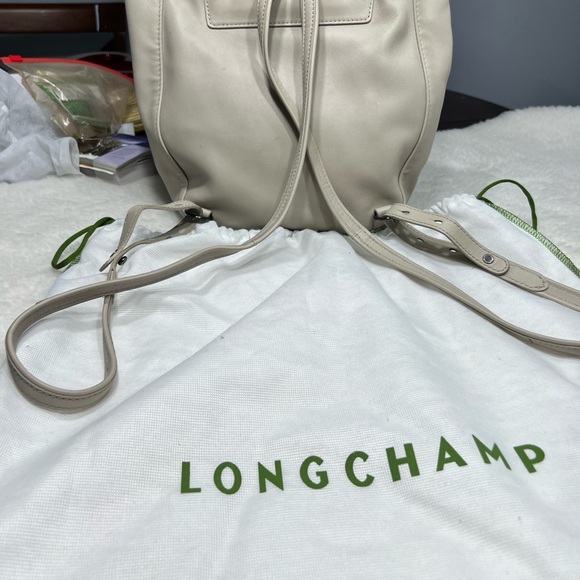 Longchamp leather backpack NWOT - Picture 11 of 14